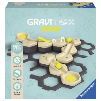 Ravensburger GraviTrax Junior aloituspaketti S Start & Run kuulirata lelu (27531)