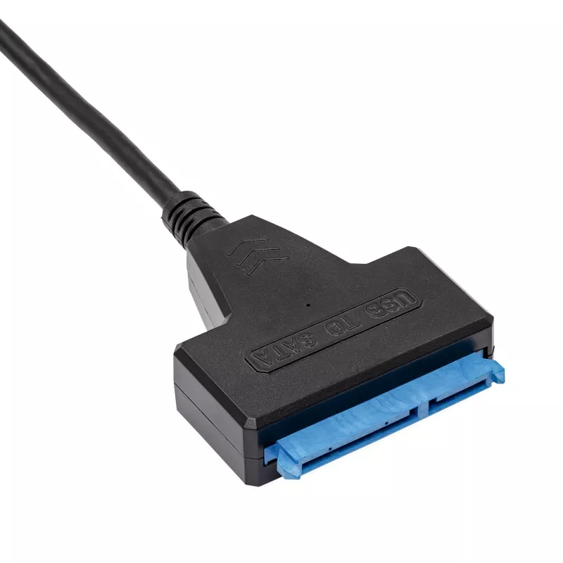 Akyga AK-CA-86 SATA–USB-A 3.0 -adapterikaapeli 2,5 tuuman asemille, 0,3 m, musta