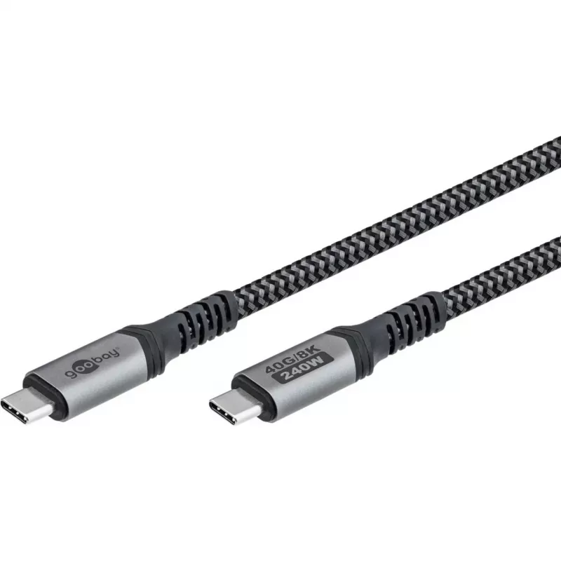Goobay 74213 USB-kaapeli musta