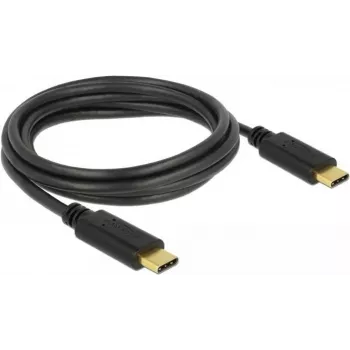 USB-kaapeli DeLOCK 83324 USB 2.0 2 m USB-C musta