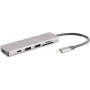 shiverpeaks BASIC-S BS14-05027 USB-C moniporttinen telakointiasema 6-in-1, HDMI, PD, keskitin, SD