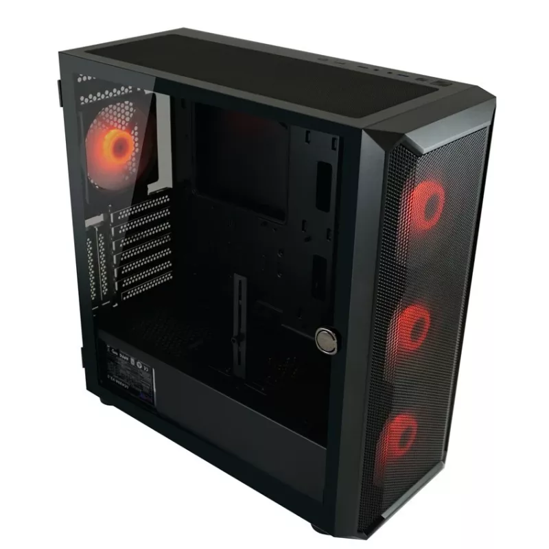 LC-Power Gaming 804B Midi Tower musta