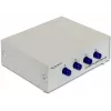 DeLOCK 87589 4-porttinen RS-232 manuaalinen sarjakytkin