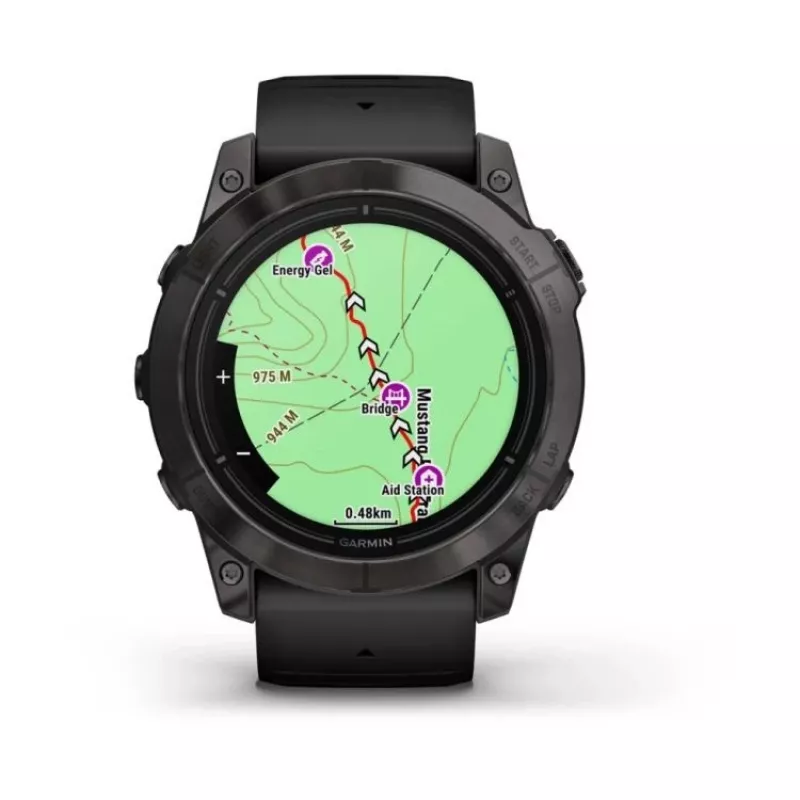 Garmin EPIX PRO g2 51mm Sapphire Carbon Gray DLC Titanium musta