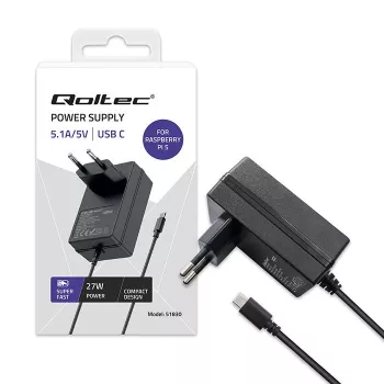 Super FAST PD -laturi Raspberry Pi 5:lle USB