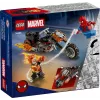 LEGO MARVEL 76335 Spider-Man vs. Ghost Rider moottoripyörä