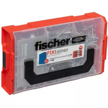 fischer FixTainer PowerFast II TX TG 562272 lastulevyruuvivalikoima teräs sähkösinkitty (562272)