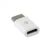Sbox AD.USB-C W Micro USB 2.0 F. -> Type-C M. valkoinen