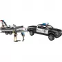 Dodge RAM 2500 poliisiauto pickup veneellä