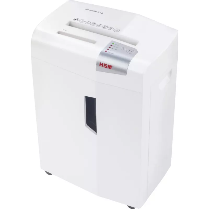 HSM shredstar X13 silppuri, 4 x 37 mm + erillinen CD-leikkurimekanismi