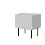 Yöpöytä Cama LUCCA yöpöytä 2 kpl 47x40x52 cm valkoinen MDF/lastulevy