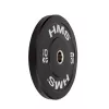 HMS Fitness BBR10 1 kpl olympiapainolevy kumipäällysteinen