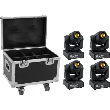 LED-spot-sarja EUROLITE TMH-17 4x pyörälaukulla
