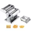Manuaalinen pastakone Maestro MR1679R — ruostumaton teräs, raviolilisäosa, 6 mm leikkuulaite