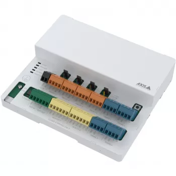 Axis A9910 valkoinen kotelon väri valkoinen nimellistulojännite 12 24 V