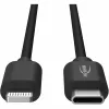 Puhelinkaapeli Ansmann 1700-0106 musta USB C Lightning 0,12 m