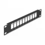 Sokkopaneeli DeLOCK 10 tuuman Keystone-patch-paneeli 66676