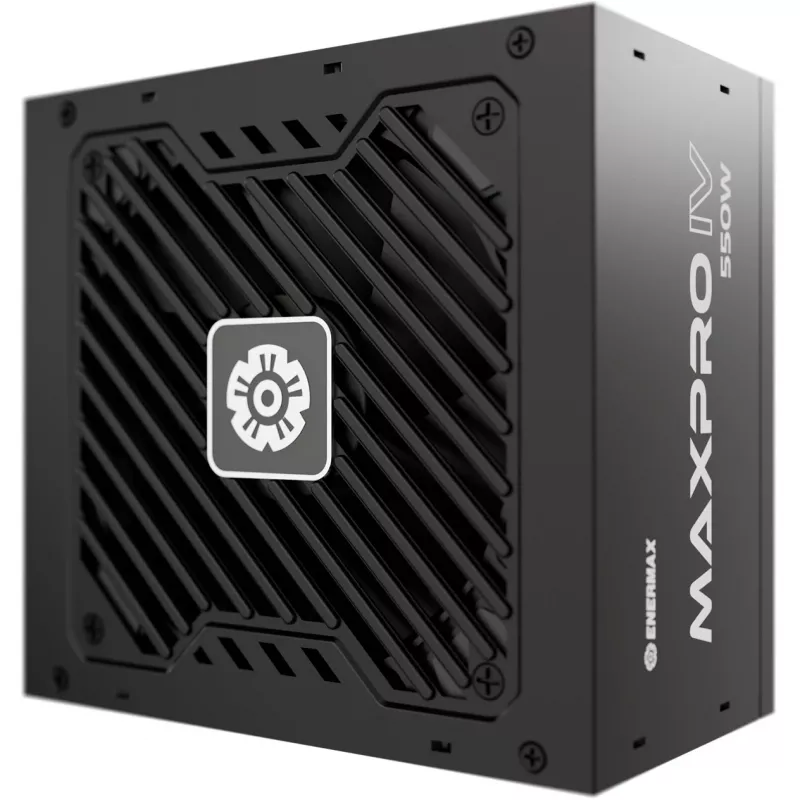 Virtalähde ENERMAX EMP550W 550 W 20+4 pin ATX ei-modulaarinen musta