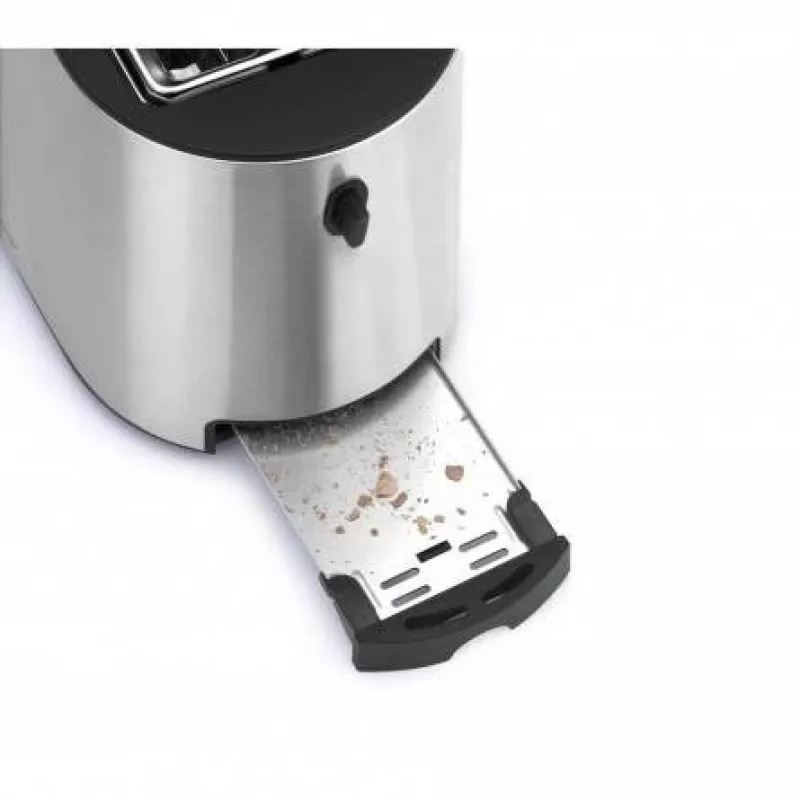 Leivänpaahdin WMF Bueno Pro 6 — 2 viipaletta, 870 W, hopea/musta