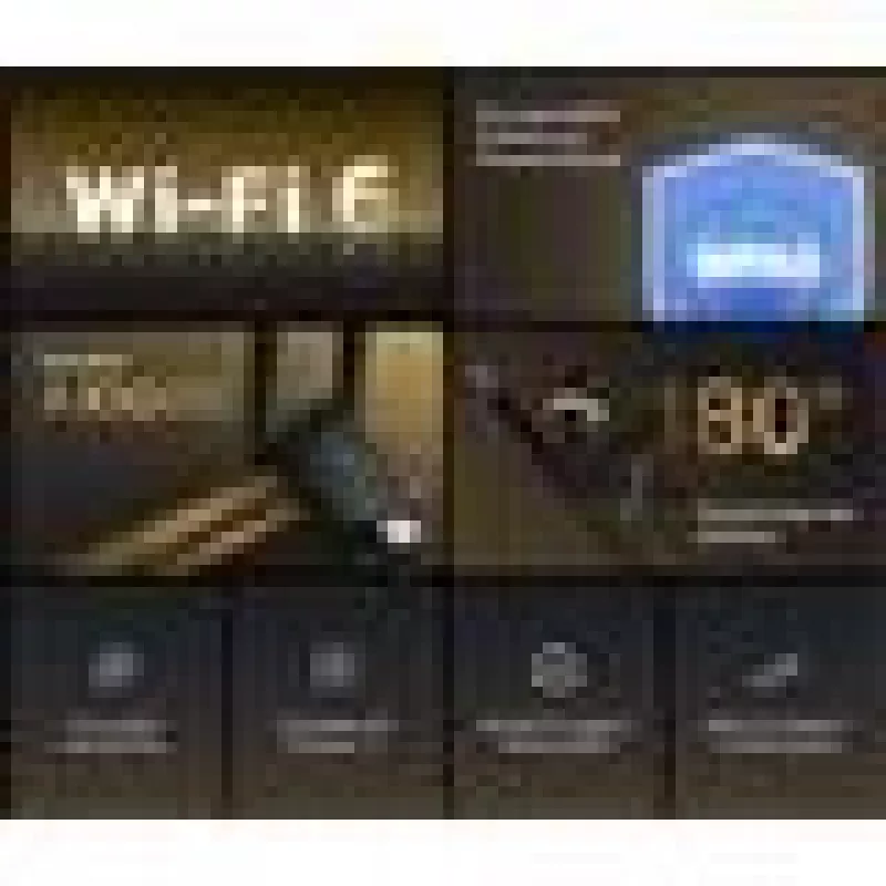 Wi-Fi USB -sovitin MERCUSYS MA72XH AX1800 high gain -antenneilla, USB-A Plug and Play