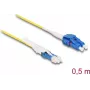 Kuitukaapeli DeLOCK CS-uros LC duplex OS2 1 m