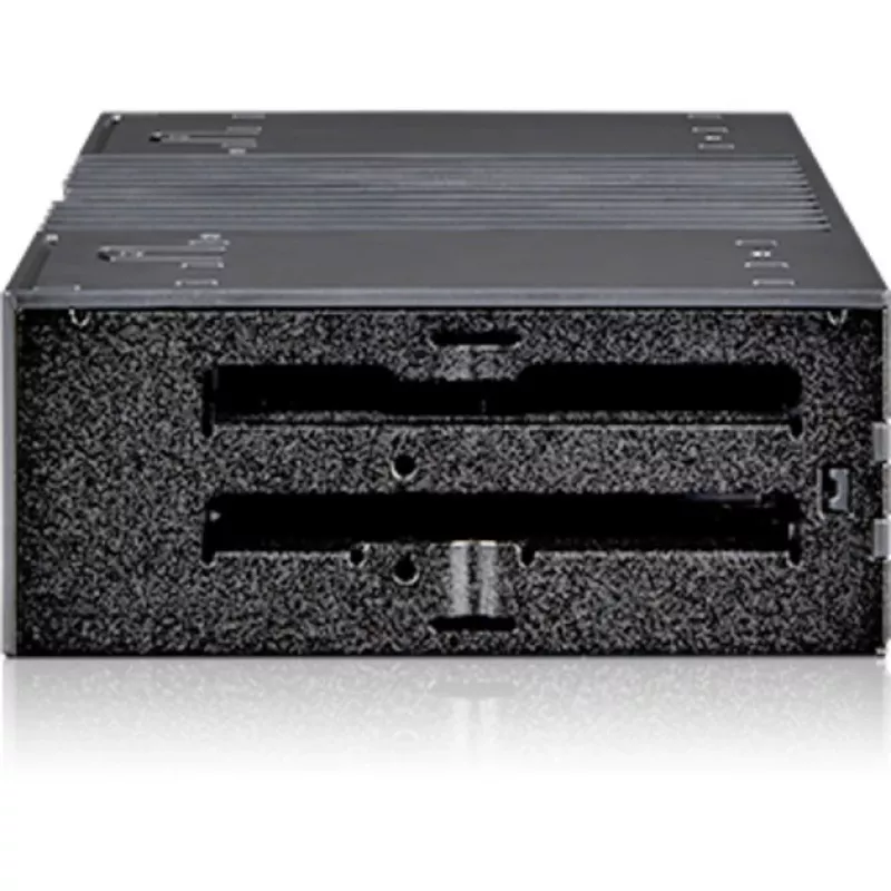 ICY DOCK - MB024SP-B - flexiDOCK kehyksetön 4x 2,5 SAS/SATA SSD/HDD vaihtokehys 5,25 paikkaan