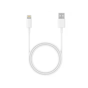 Kaapeli USB 2.0 iPhone AM-lightning 1m valkoinen