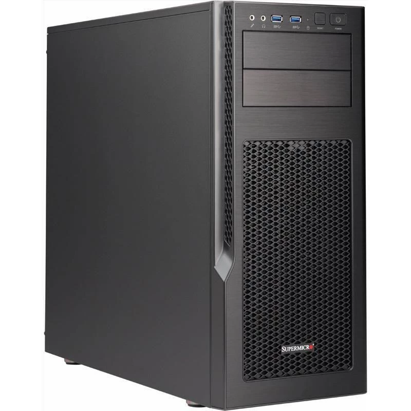 Tietokonekotelo Supermicro SuperChassis GS5A-754K Midi Tower musta, harmaa