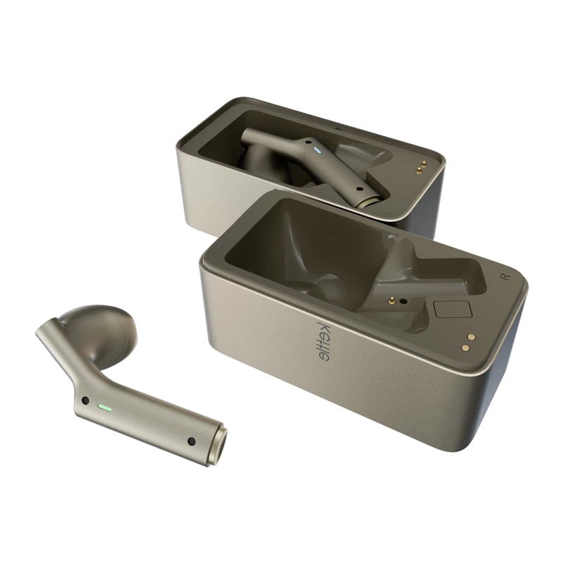 In-Ear-tulkkikuulokkeet Timekettle W4 AI Gold — simultaanitulkkauskuulokkeet