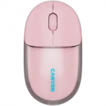 CANYON hiiri OnClick 24 BT/langaton läpinäkyvä/pinkki