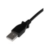 StarTech.com 3 m USB 2.0 A - kulmikas B -kaapeli – M/M, 3 m, USB A, USB B, USB 2.0, musta