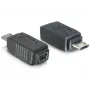 Adapteri USB micro-B uros Mini-USB 5-napainen DeLOCK 65063