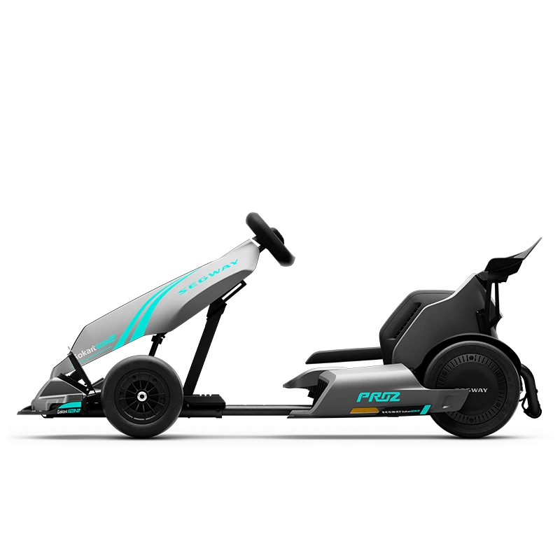 Go-kart Ninebot by Segway Gokart PRO 2 poljin 1 käyttäjä 4 pyörää harmaa