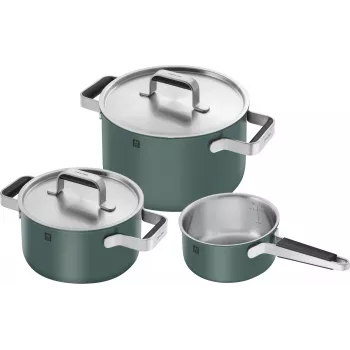 Keittosarja ZWILLING PURE 1028857 — ruostumaton teräs, induktiokelpoinen
