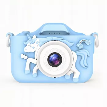 Extralink lasten kamera H29 Single sininen, 1080P 30fps, 2.0 näyttö digitaalikamera
