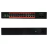 Verkkokytkin QOLTEC Gigabit Ethernet PoE 24xRJ45 2xSFP
