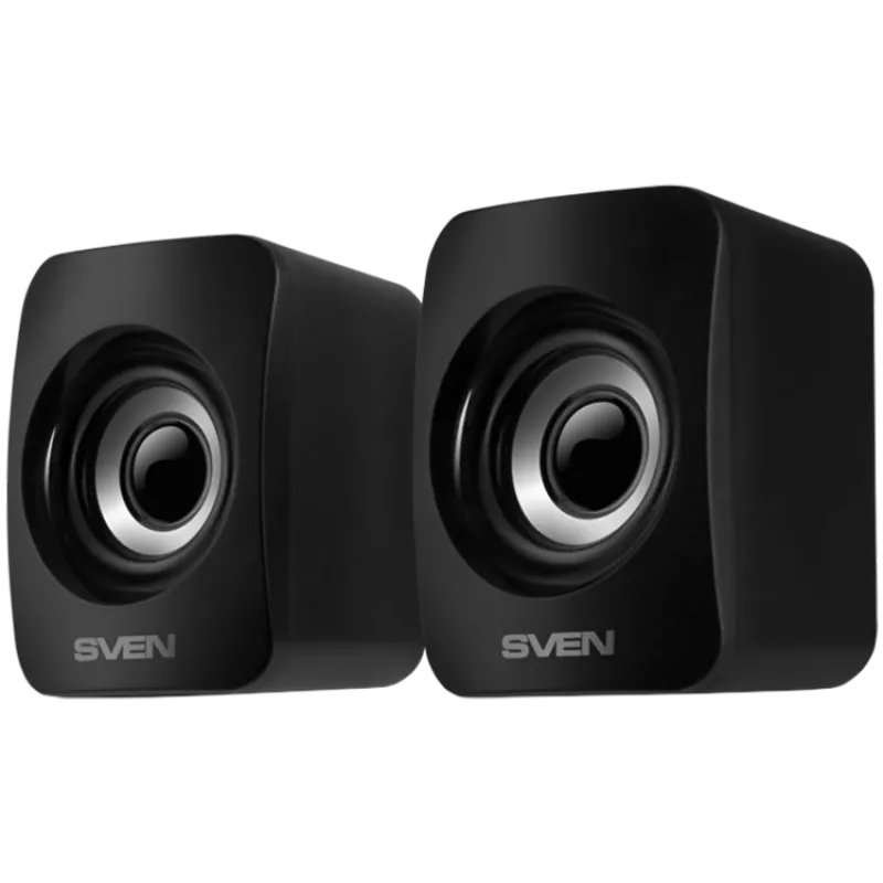SVEN 130 USB-käyttöinen (2x3W); äänenvoimakkuuden säätö takana