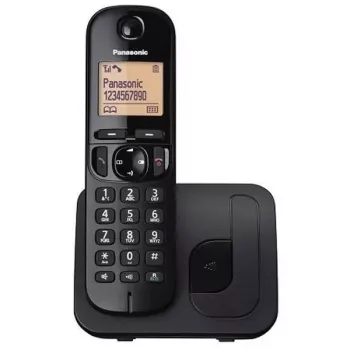Panasonic KX-TGC 210 PDB DECT-puhelin musta numeronäytöllä
