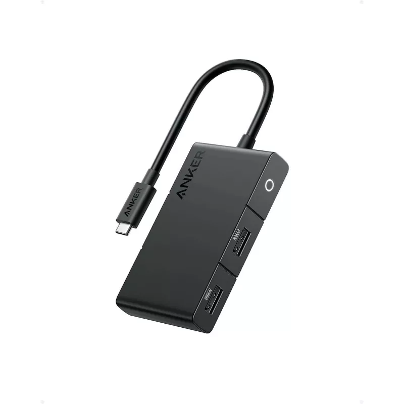 Anker 332 A8356G11 USB-C-keskitin 5-in-1, 4K HDMI yhdelle näytölle, musta