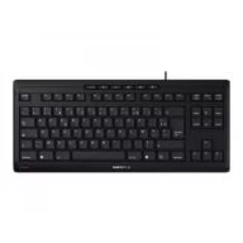 CHERRY STREAM TKL -näppäimistö USB AZERTY ranska musta johdollinen 94 näppäintä