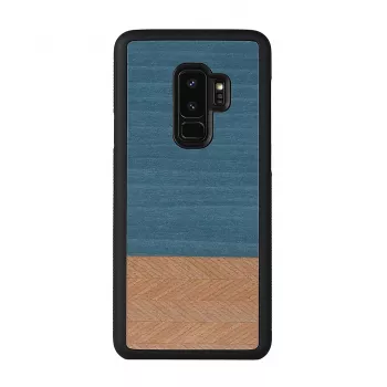 Älypuhelinkotelo man and wood Samsung Galaxy S9 Plus — Denim musta