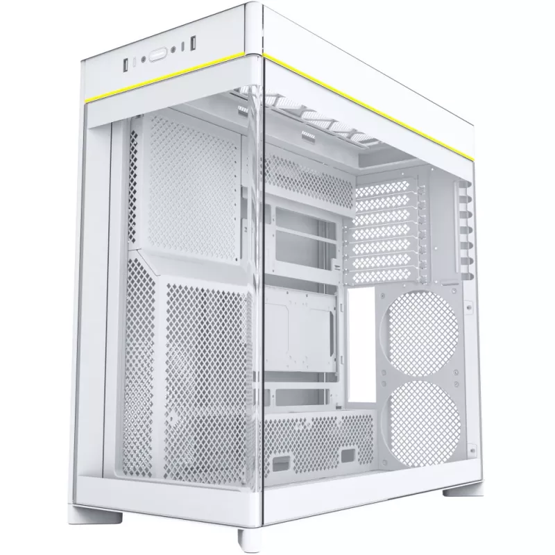 PC-kotelo Montech HS02 Midi Tower valkoinen