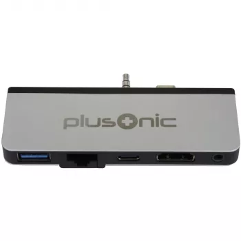 Telakointisovitin Plusonic PSUC0165 Microsoft Surface Go 5-in-1 USB 3.0, HDMI, Type-C