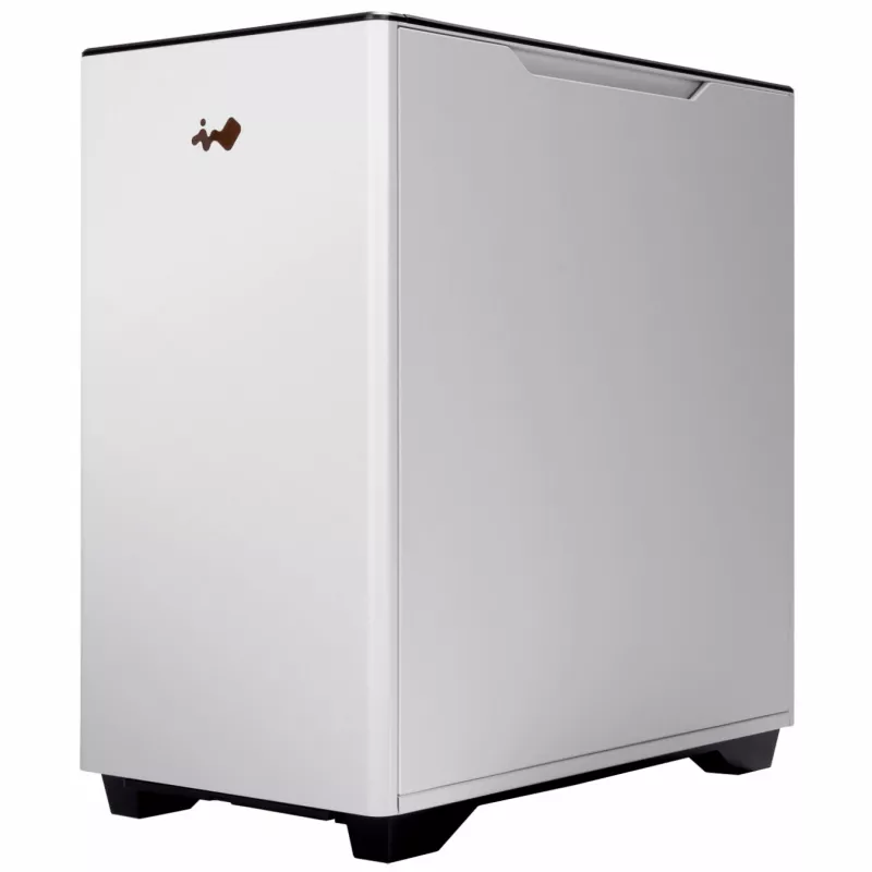 InWin A5 Midi-Tower karkaistu lasi – valkoinen
