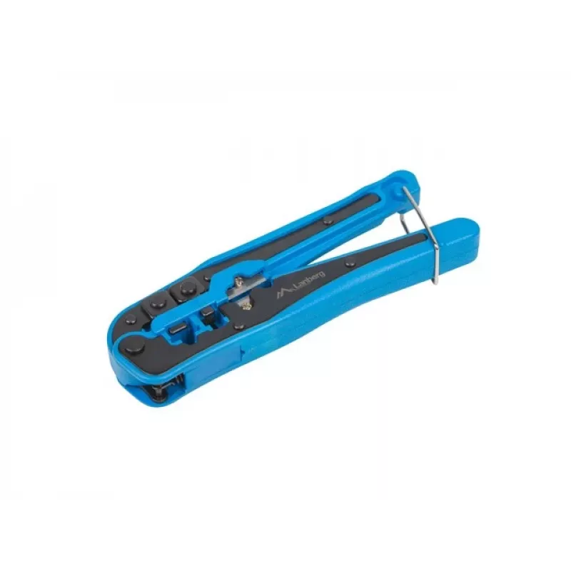 Lanberg NT-0202 krimppaustyökalu RJ45/RJ12/RJ11, musta/sininen