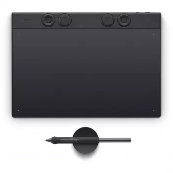 Wacom Intuos Pro Pen Tablet Medium -piirtopöytä, Bluetooth, USB, sis. Wacom Pro Pen 3
