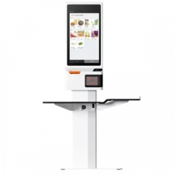Sunmi K2, seinäasennettava, Datalogic 3410, GMS, 2D, 61 cm (24''), kapasitiivinen kosketusnäyttö, Full HD, USB, Ethernet, WLAN, NFC, Android kuittitulostin, kioskijärjestelmä, 2D, imager, 61 cm (24''), T