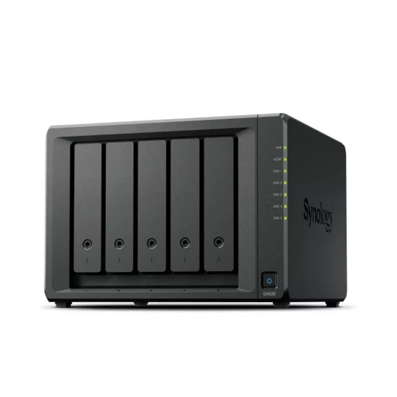 Synology DX525 pöytälaajennusyksikkö 5-paikkainen 3,5