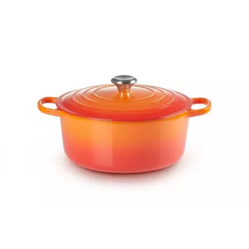 Le Creuset 21177280902430 6,7 L pyöreä kattila oranssi, punainen