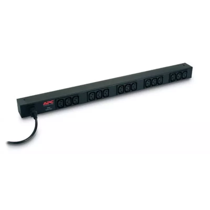 APC RACK PDU BASIC ZERO U 10A 230V pistorasia (PDU) 15 AC-lähtöä 0U musta